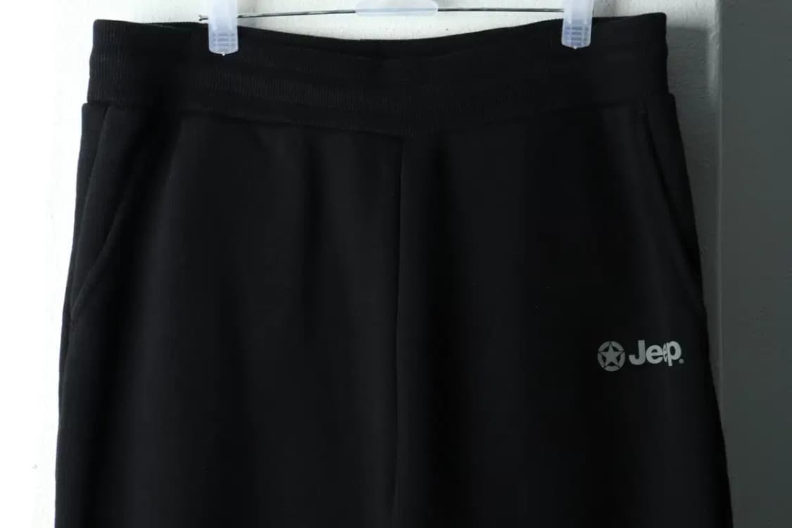 (XL) 지프 트레이닝복 바지 밴딩 블랙 조거-223E 상품이미지3