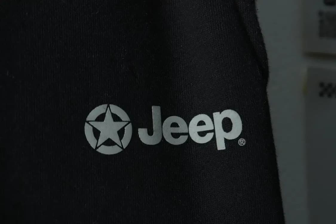 (XL) 지프 트레이닝복 바지 밴딩 블랙 조거-223E 상품이미지5