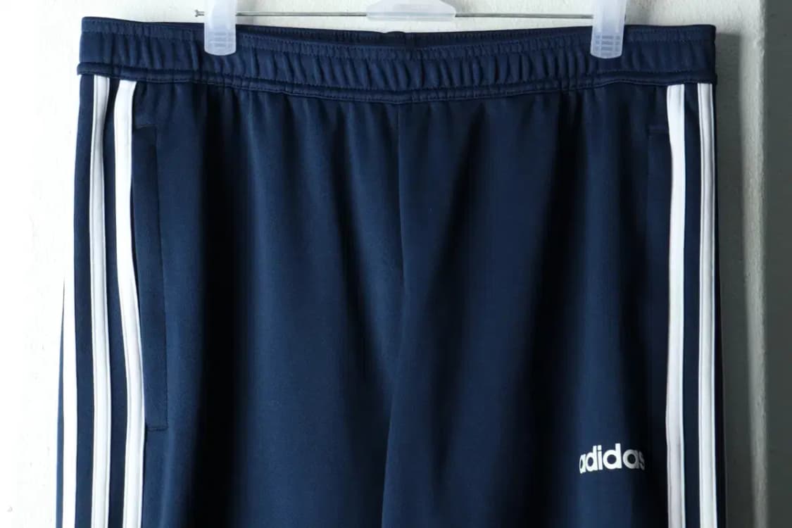 (2XL) 아디다스 트레이닝복 바지 빅사이즈 네이비 올드스쿨-2241 상품이미지3