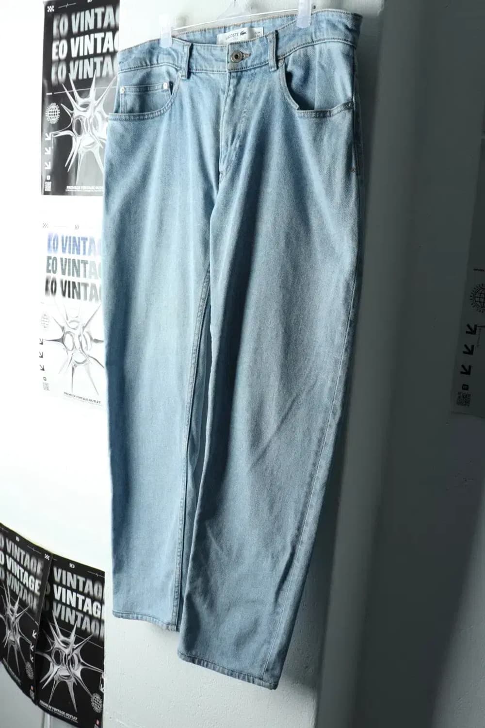 (XL) 라코스테 청바지 데님 연청 슬림핏-224A 상품이미지1