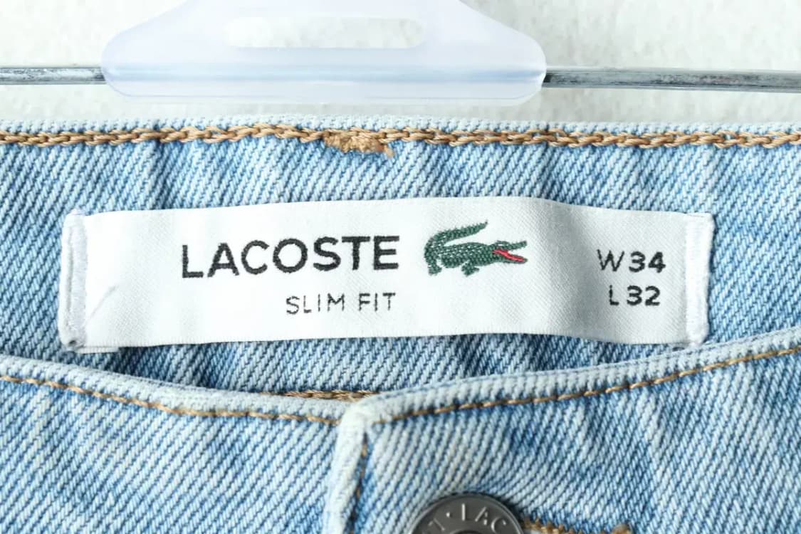 (XL) 라코스테 청바지 데님 연청 슬림핏-224A 상품이미지7