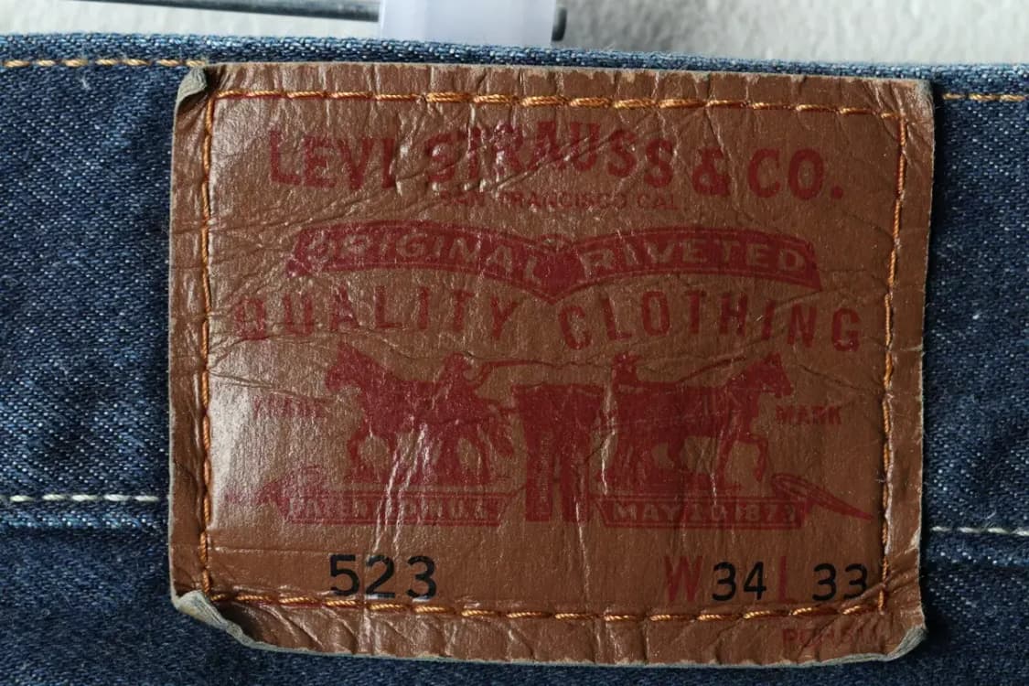 W(XL-2XL) 리바이스 청바지 데님 빅사이즈 523 새깅-224B 상품이미지6