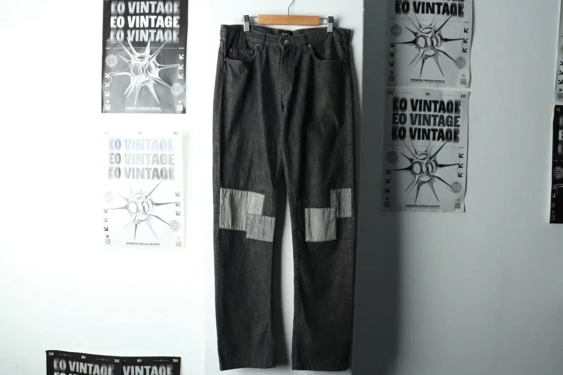 (M-L) APC 아페쎄 청바지 데님 한정판 희귀 매물 흑청-224D 상품이미지2