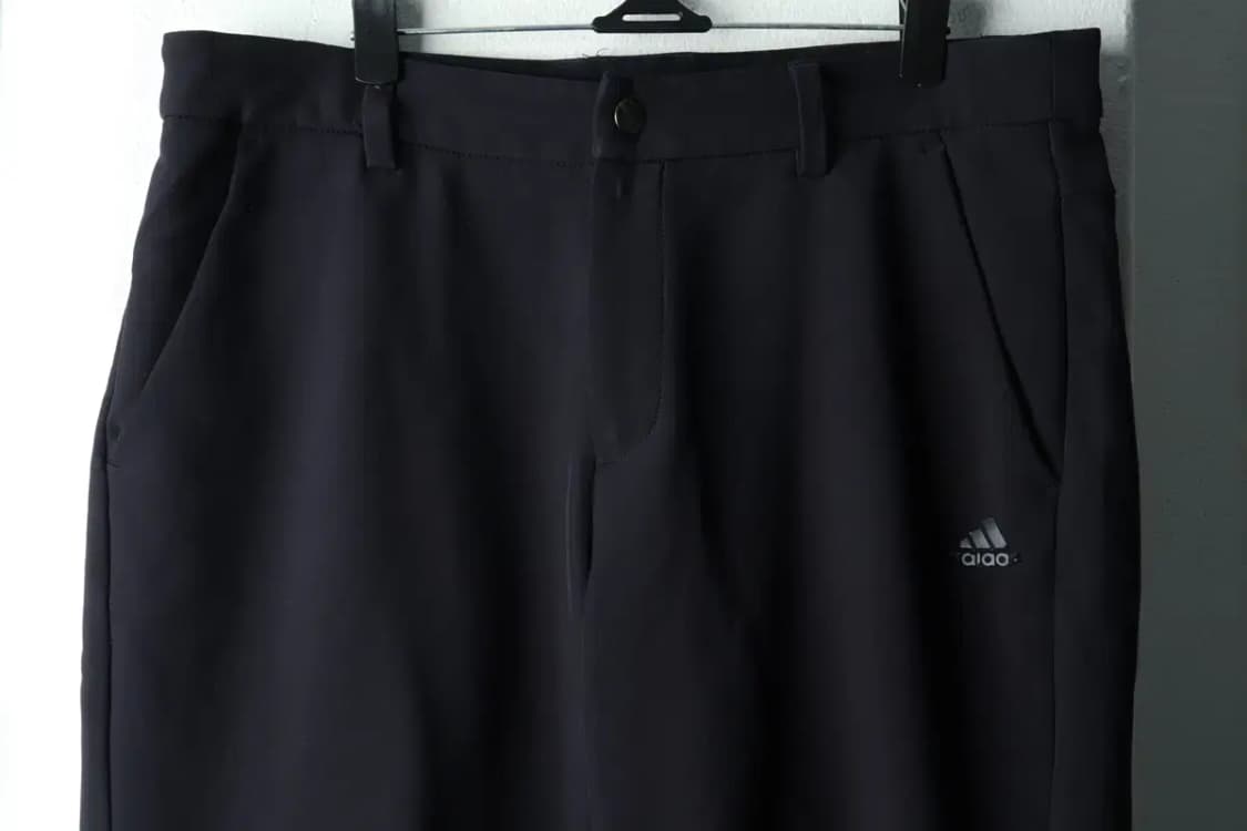 (L) 아디다스 슬랙스 경량 바지 사용감 네이비 기모-2250 상품이미지3