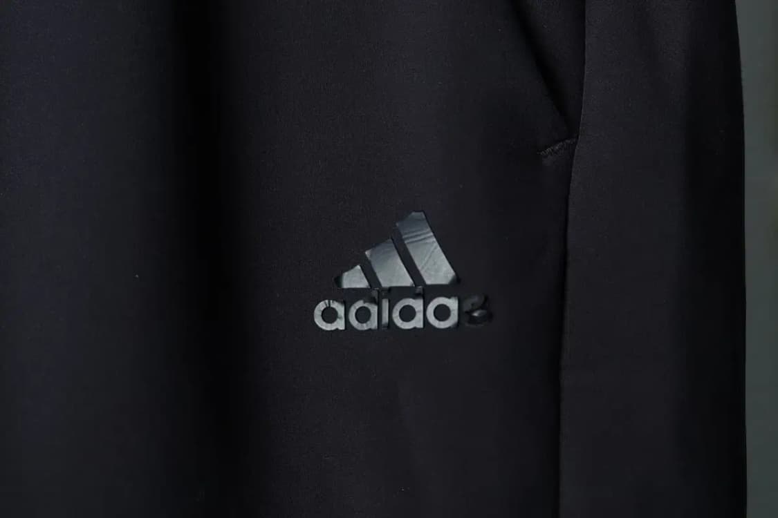 (L) 아디다스 슬랙스 경량 바지 사용감 네이비 기모-2250 상품이미지5