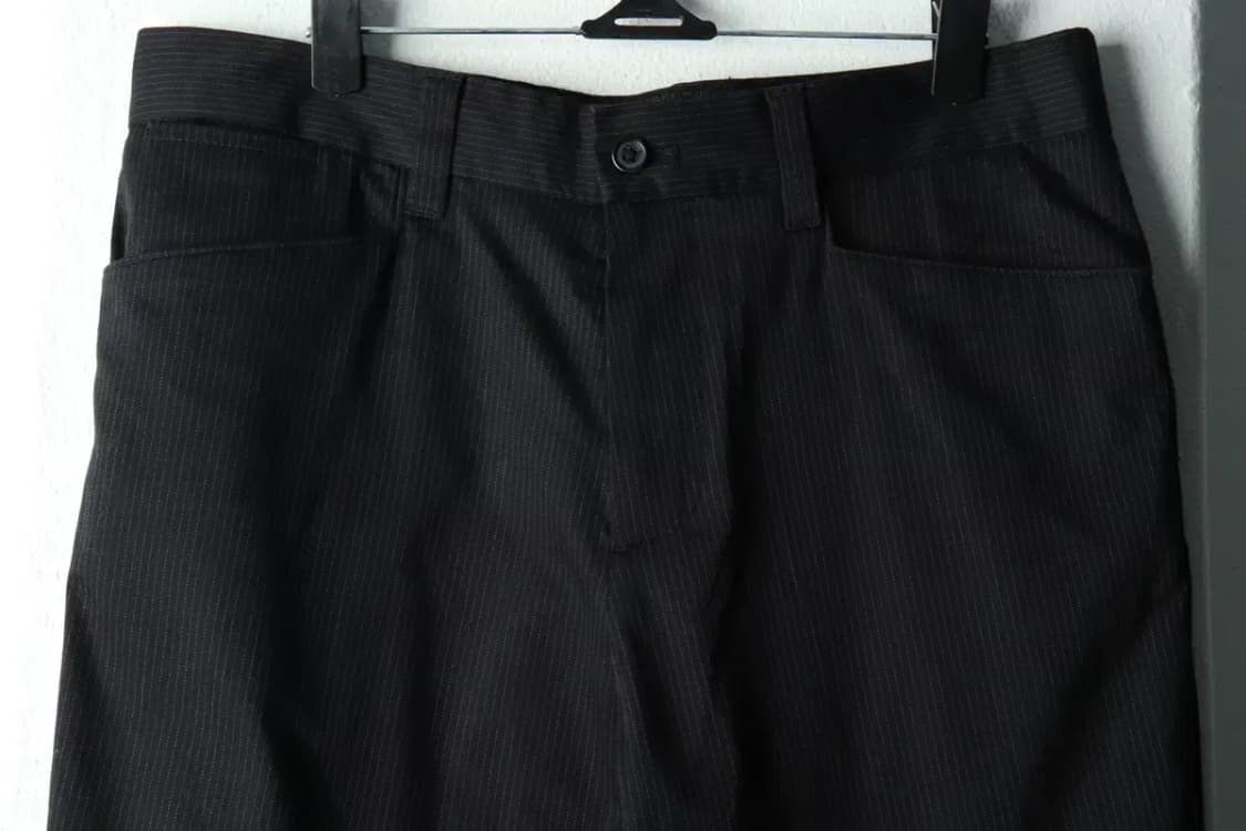 (S-L) 캘빈클라인 슬랙스 경량 바지 스트라이프 블랙-2251 상품이미지3