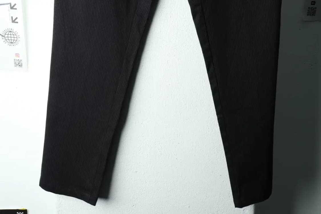 (S-L) 캘빈클라인 슬랙스 경량 바지 스트라이프 블랙-2251 상품이미지4