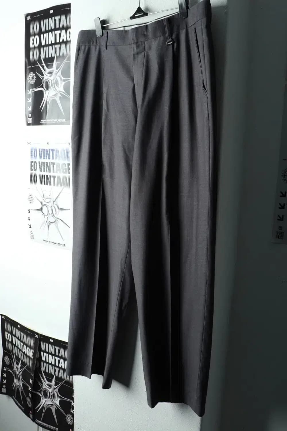 (L) 발망 슬랙스 경량 바지 일자핏 그레이-2252 상품이미지1