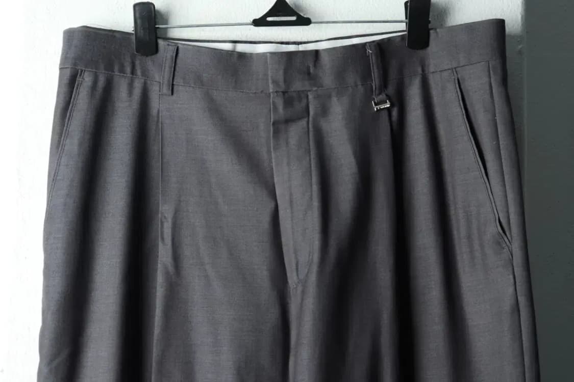 (L) 발망 슬랙스 경량 바지 일자핏 그레이-2252 상품이미지3