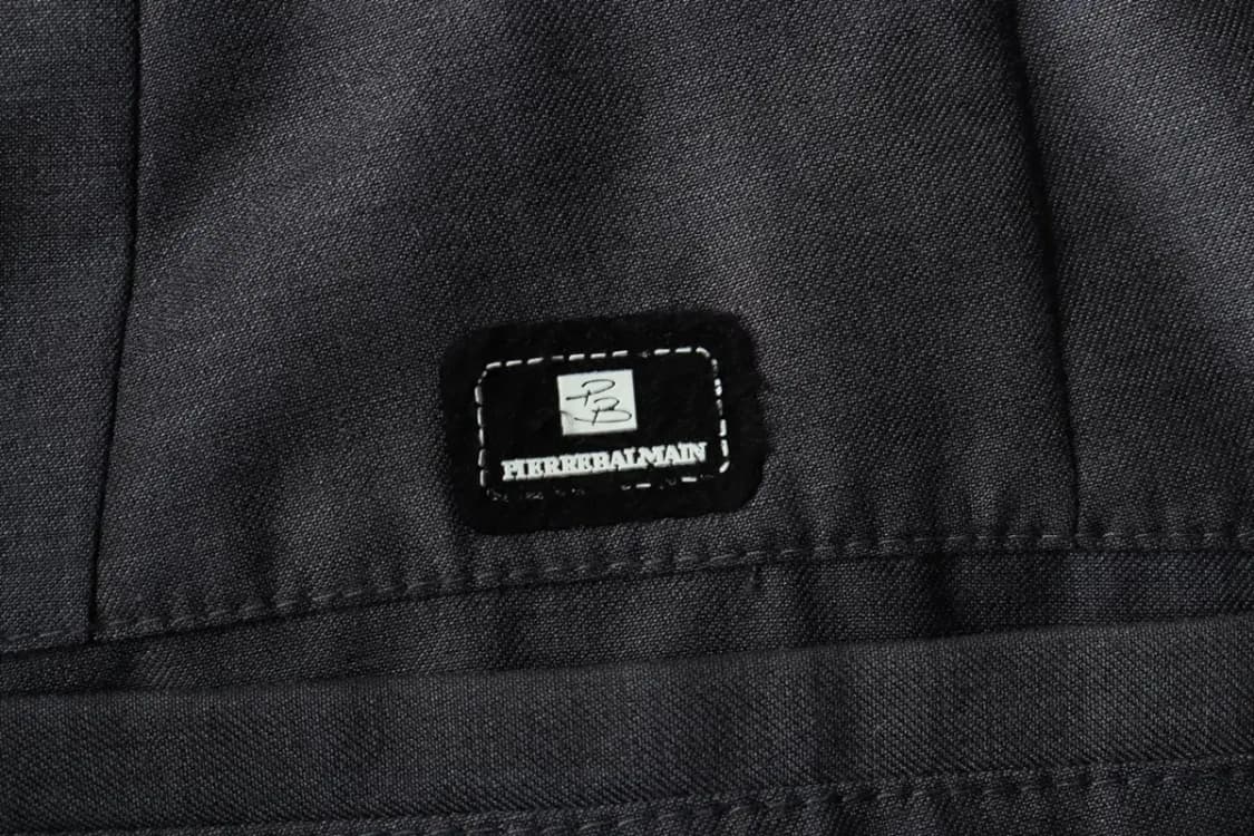 (L) 발망 슬랙스 경량 바지 일자핏 그레이-2252 상품이미지6