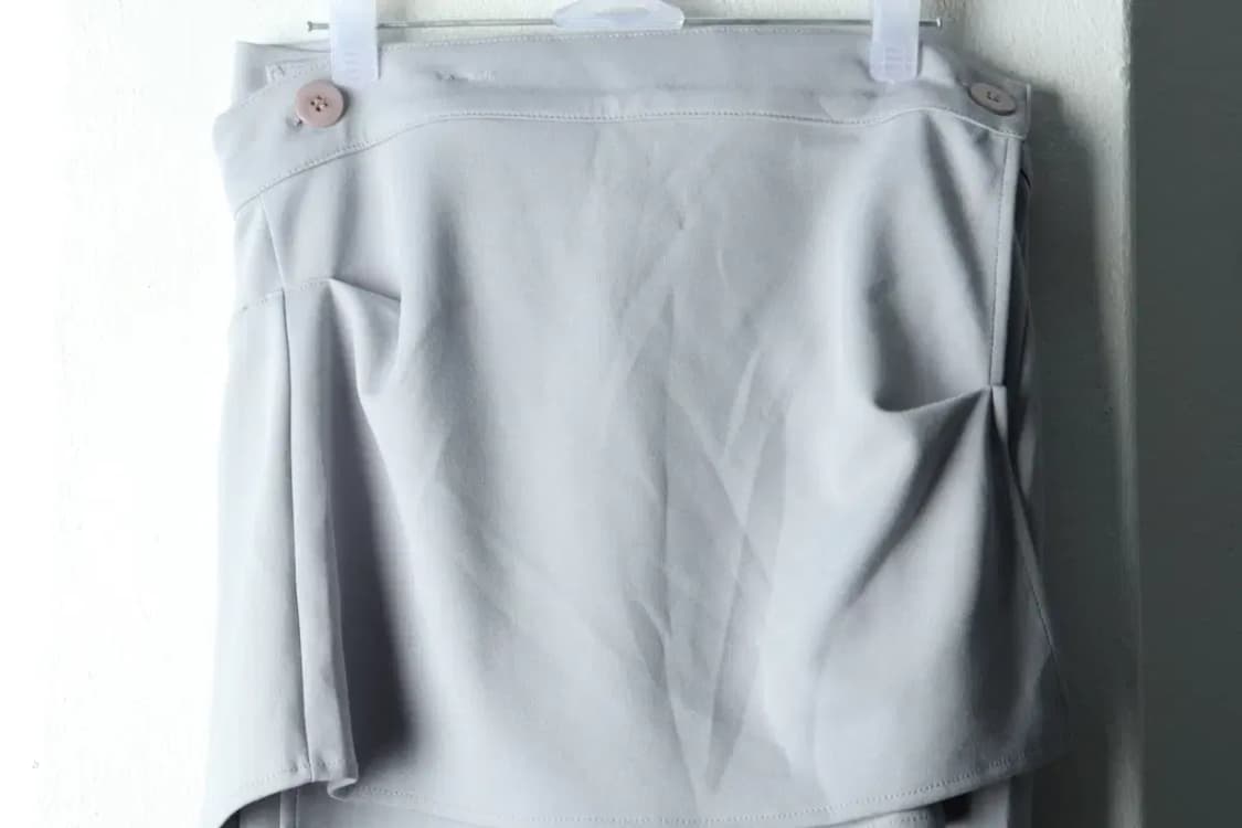 W(F) 오호스 트레이닝복 바지 Y2K 랩 오버 턱 한정-2254 상품이미지3