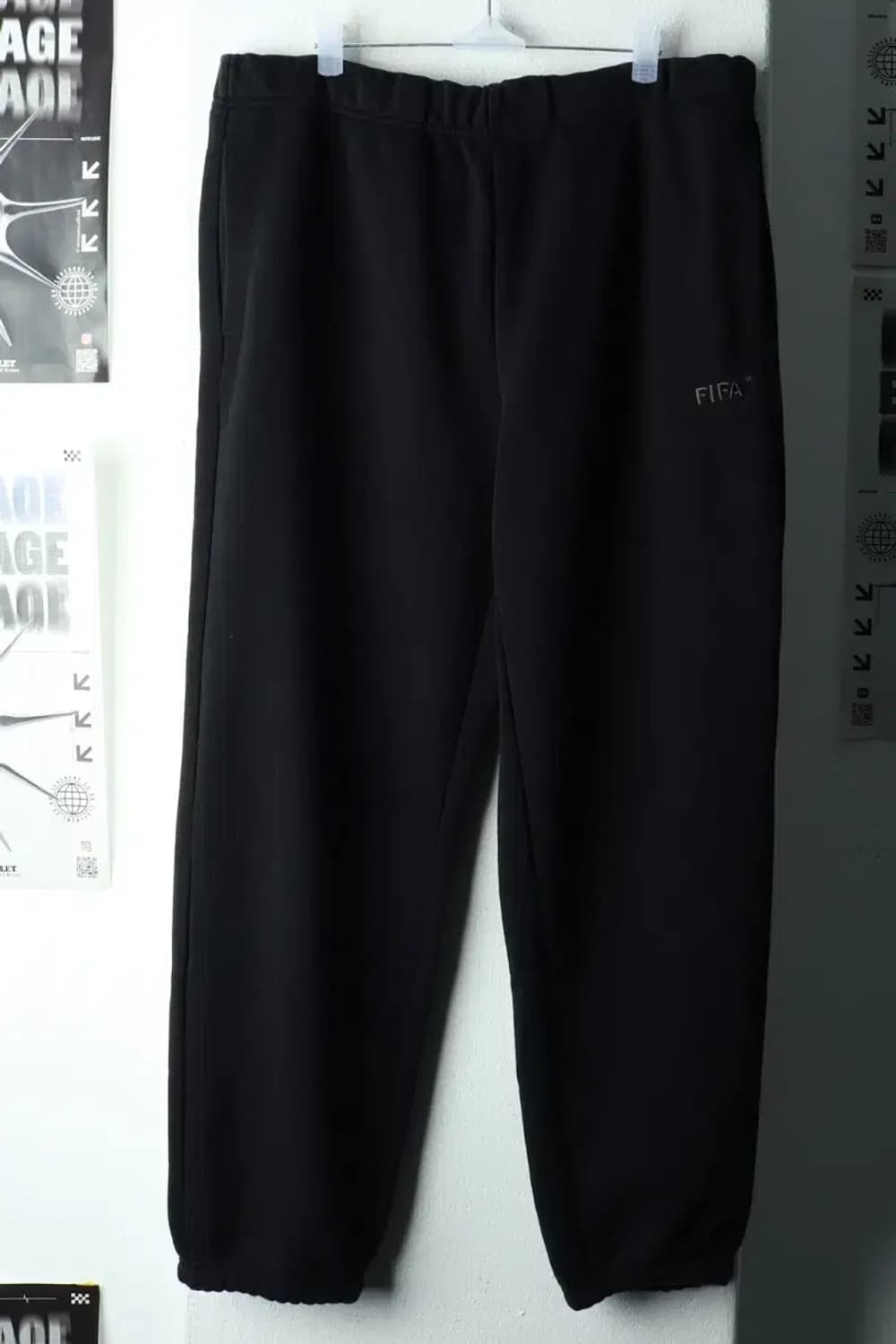 (XL) 피파 트레이닝복 바지 블랙 조거 면-2256 상품이미지1