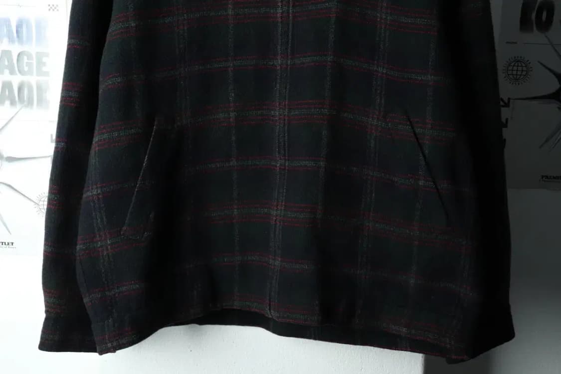 (L-XL) 빈폴 집업 바람막이 점퍼자켓 90년대 블루종 울-16285 상품이미지4