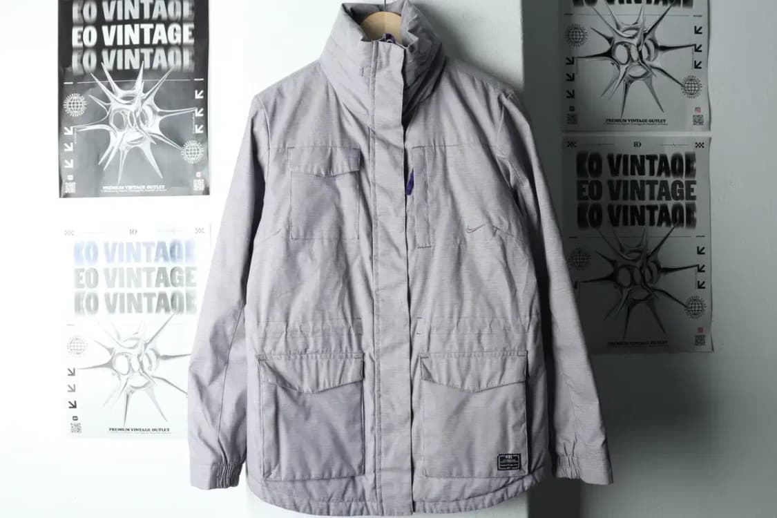 W(M-L) 나이키 패딩 점퍼자켓 00년대 Y2K 라벤더-16288 상품이미지2