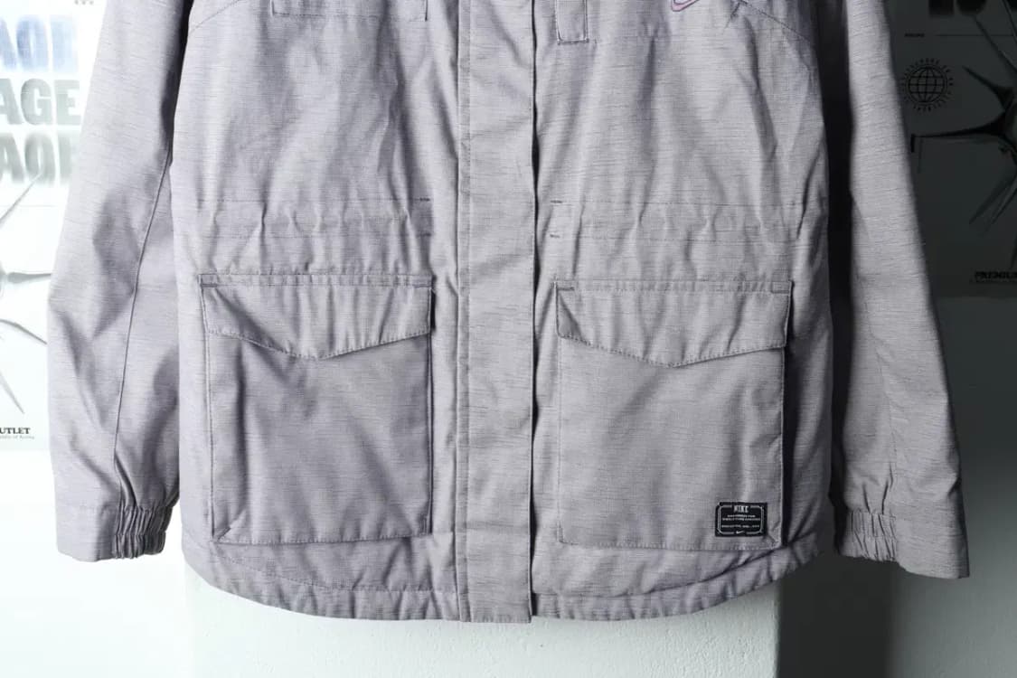 W(M-L) 나이키 패딩 점퍼자켓 00년대 Y2K 라벤더-16288 상품이미지4