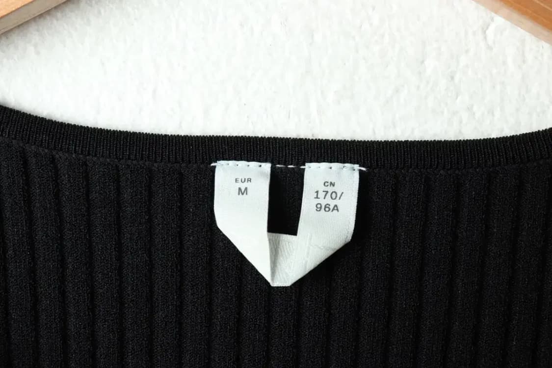 W(L-XL) 아르켓 니트 슬림핏 골댄 블랙-16292 상품이미지5