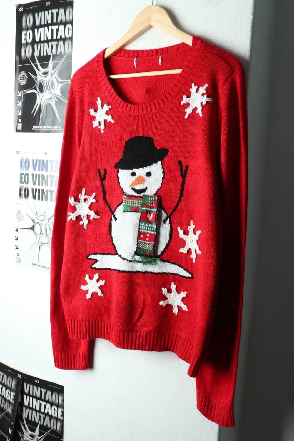 (M-L) 브랜드빈티지 니트 크리스마스 눈사람-16295 상품이미지1