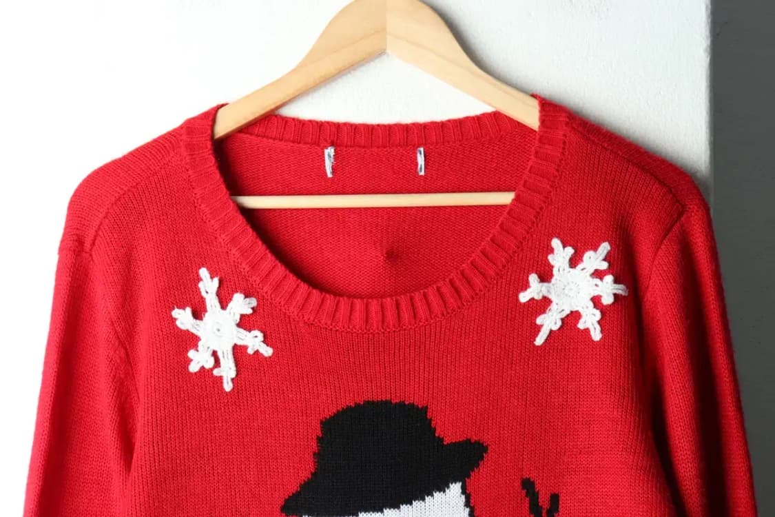 (M-L) 브랜드빈티지 니트 크리스마스 눈사람-16295 상품이미지3