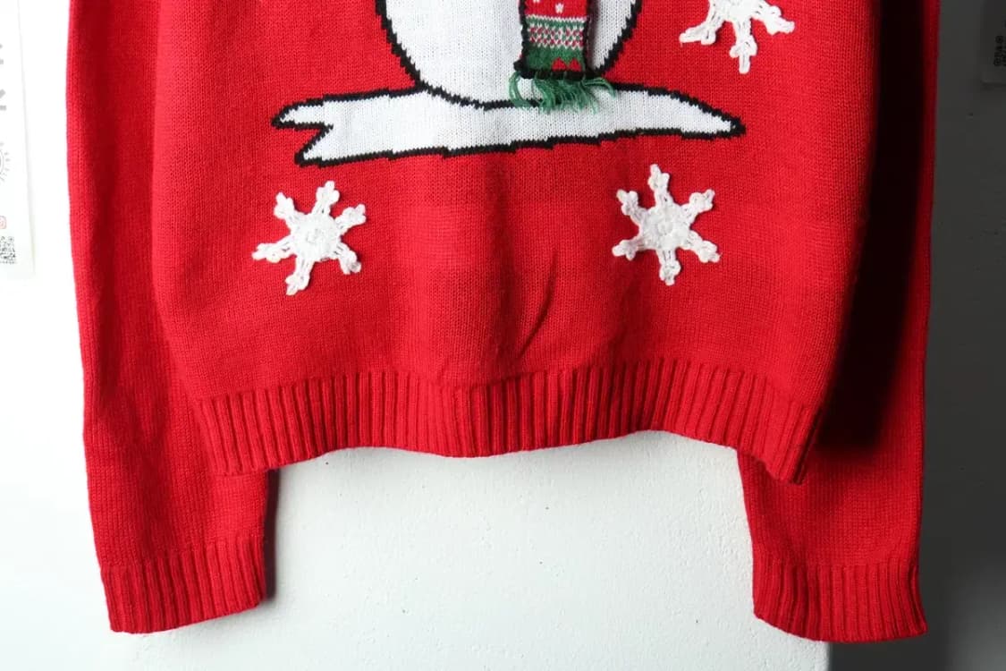 (M-L) 브랜드빈티지 니트 크리스마스 눈사람-16295 상품이미지4