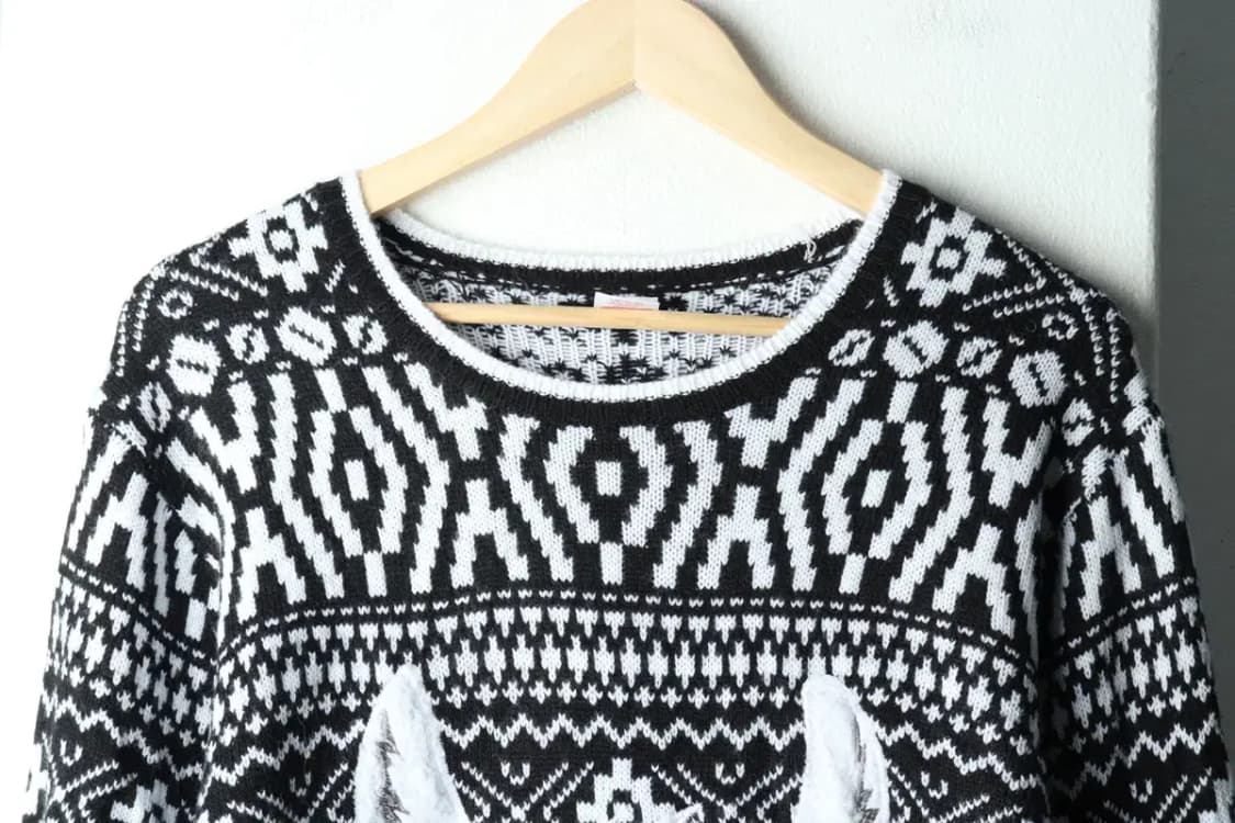 (L-XL) 브랜드빈티지 니트 크리스마스 노르딕 알파카-16296 상품이미지3