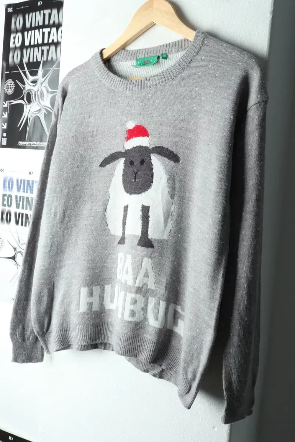 W(S-L) 브랜드빈티지 니트 크리스마스 양-1629B 상품이미지1
