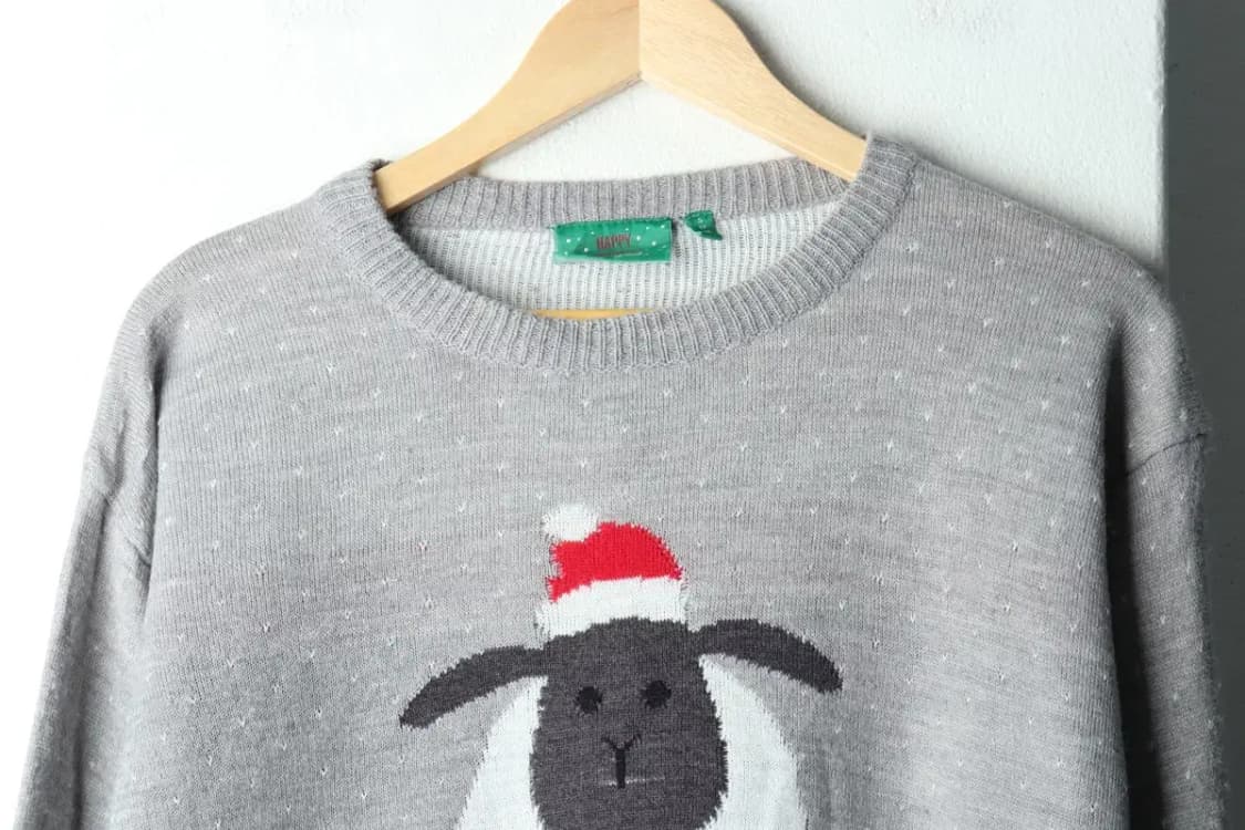W(S-L) 브랜드빈티지 니트 크리스마스 양-1629B 상품이미지3