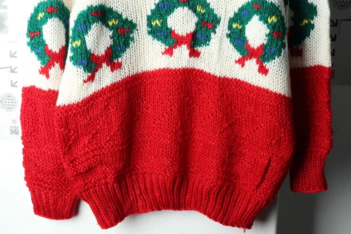 (L-XL) 브랜드빈티지 니트 크리스마스 핸드메이드-1629D 상품이미지4