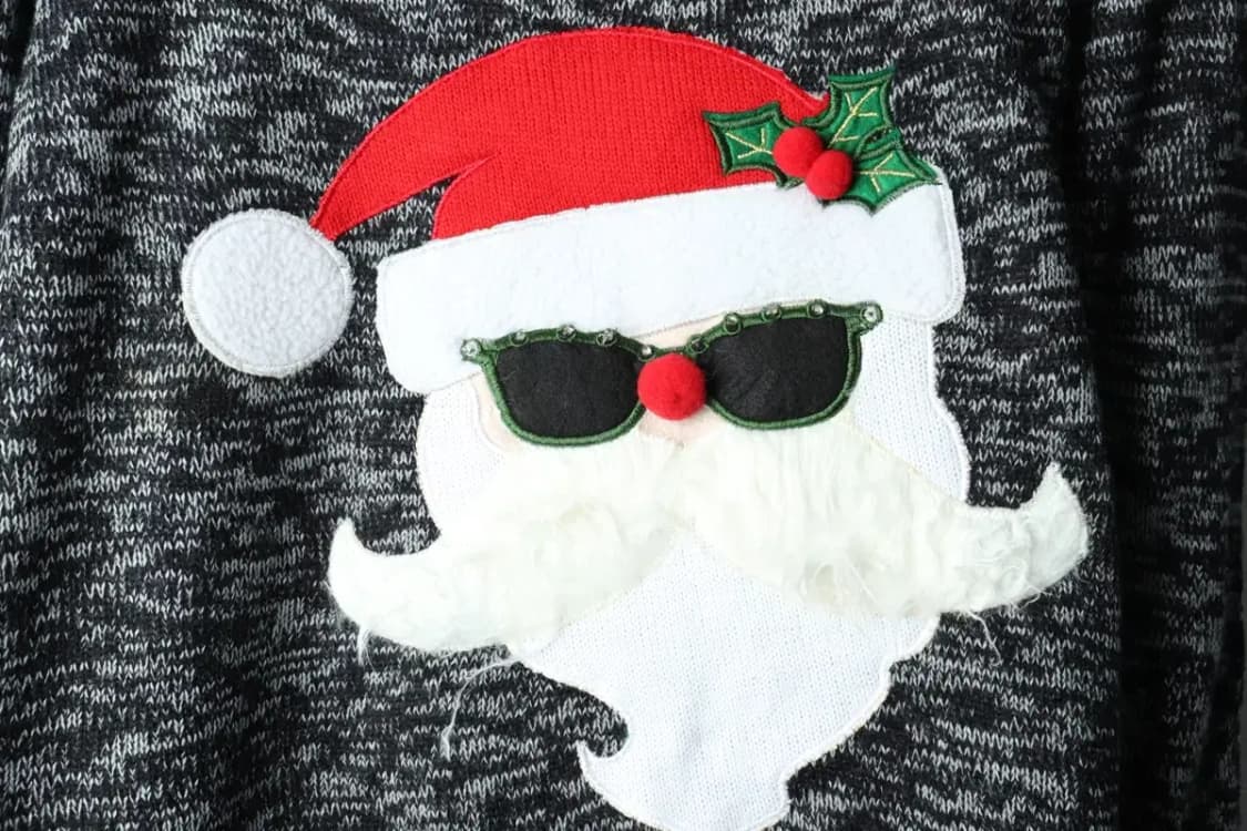 W(M-L) 브랜드빈티지 니트 크리스마스 산타-1629E 상품이미지5