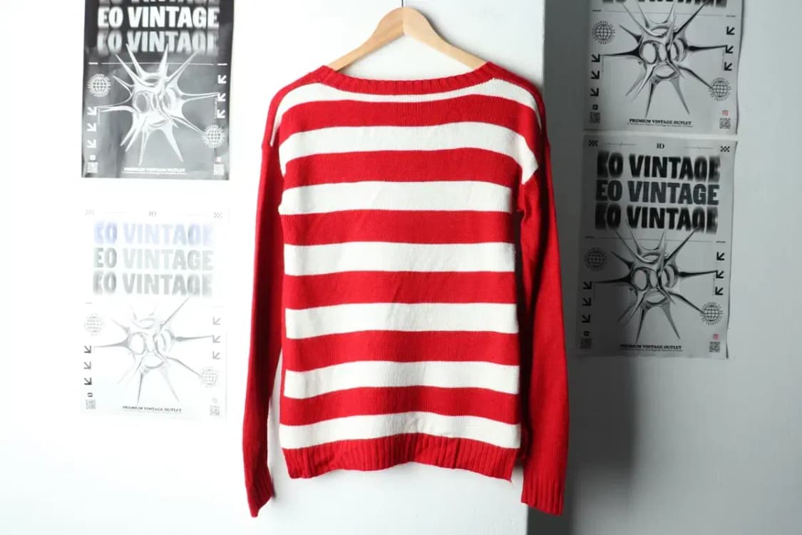 W(S-M) 브랜드빈티지 니트 크리스마스 루돌프-162A0 상품이미지6