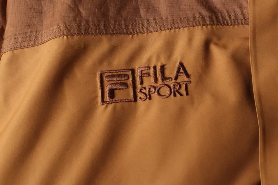 (L-XL) 휠라 패딩 점퍼자켓 풀내피 구스다운 브라운-16316 상품이미지6