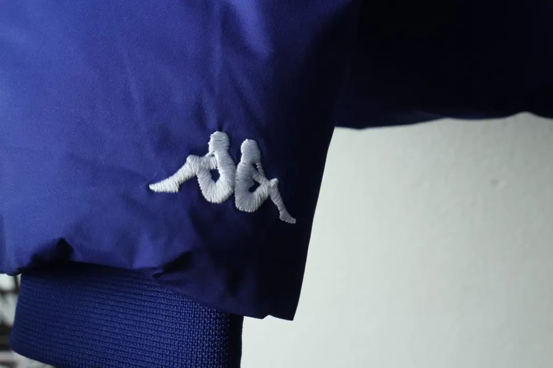 (L-XL) 카파 패딩 점퍼자켓 미국국대 블루 올드스쿨 희귀-16317 상품이미지8