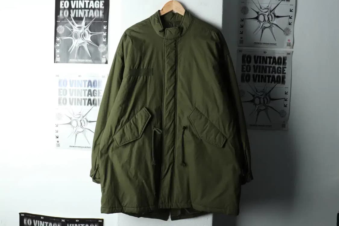 (S-M) 트레블 패딩 점퍼자켓 개파카 카키 아메카지-16318 상품이미지2