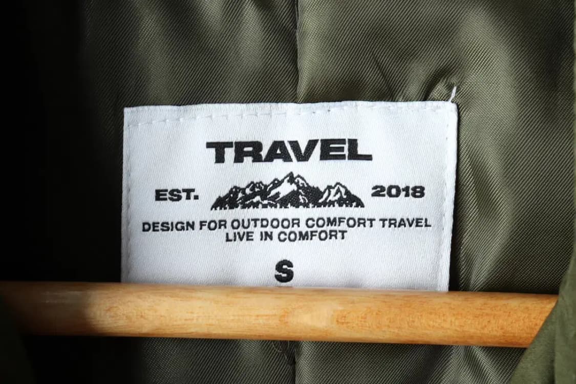 (S-M) 트레블 패딩 점퍼자켓 개파카 카키 아메카지-16318 상품이미지6