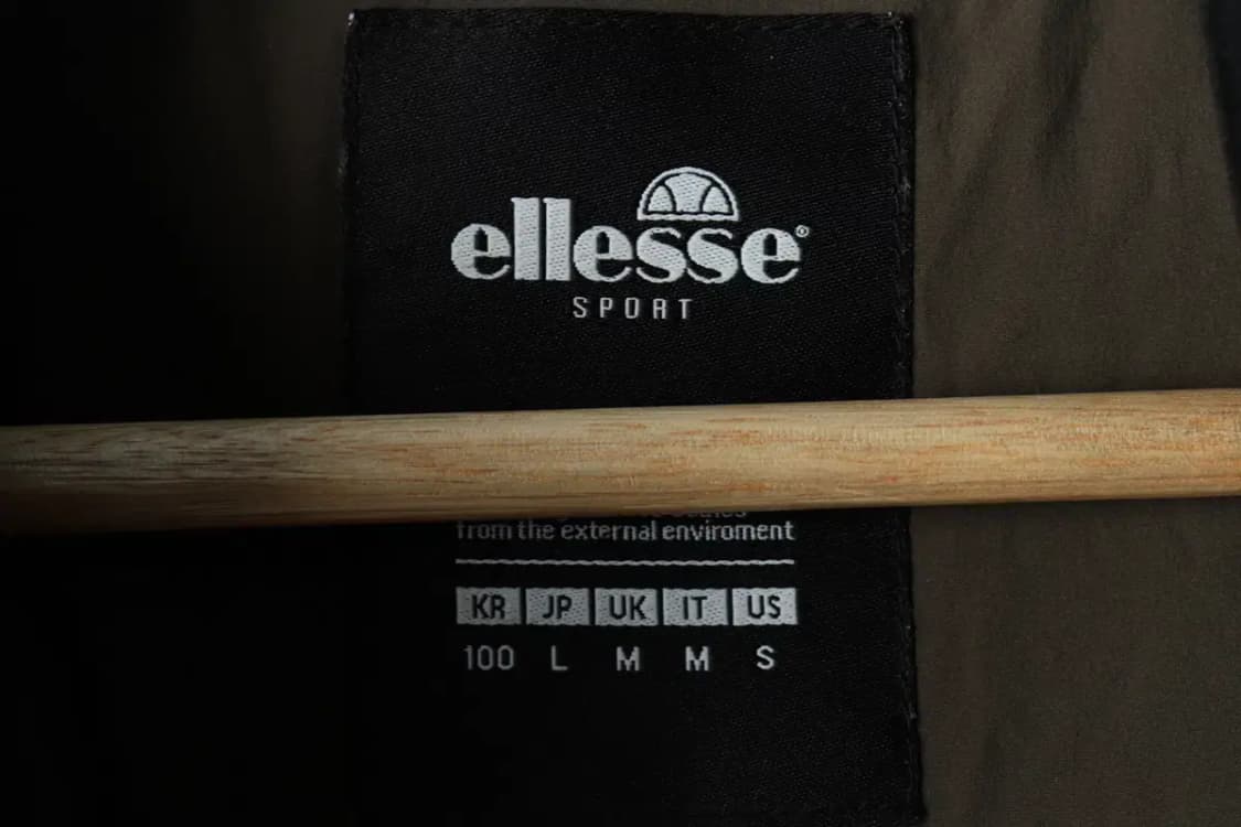 (L-XL) 엘레쎄 패딩 점퍼자켓 구스다운 카키-1631C 상품이미지8