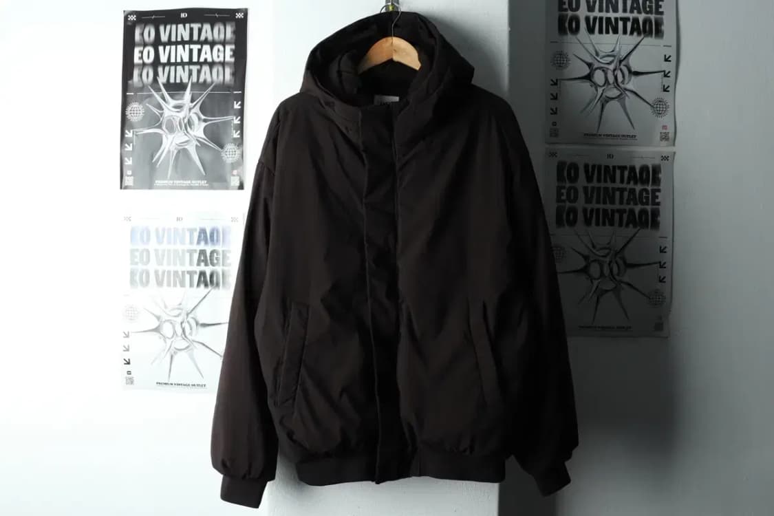 (XL) 자라 패딩 점퍼자켓 블랙 푸퍼 올드스쿨-1631E 상품이미지2