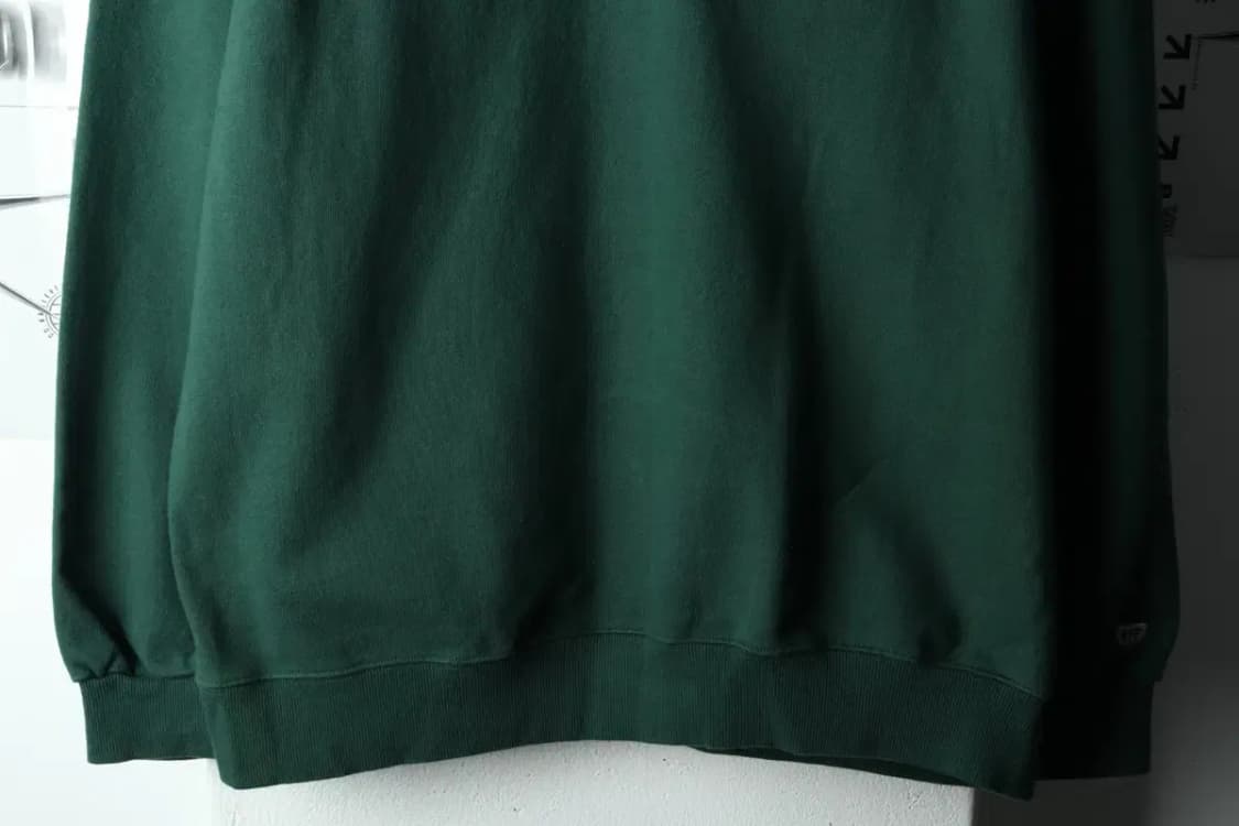(XL) 이벳필드 맨투맨 티셔츠 그린 올드스쿨-16320 상품이미지4