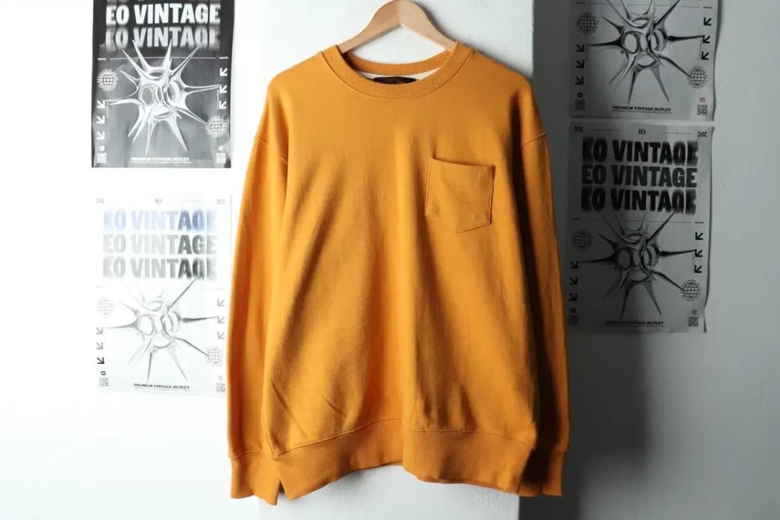 (XL-2XL) 유니폼브릿지 맨투맨 티셔츠 빅사이즈 머스타드-16322 상품이미지2