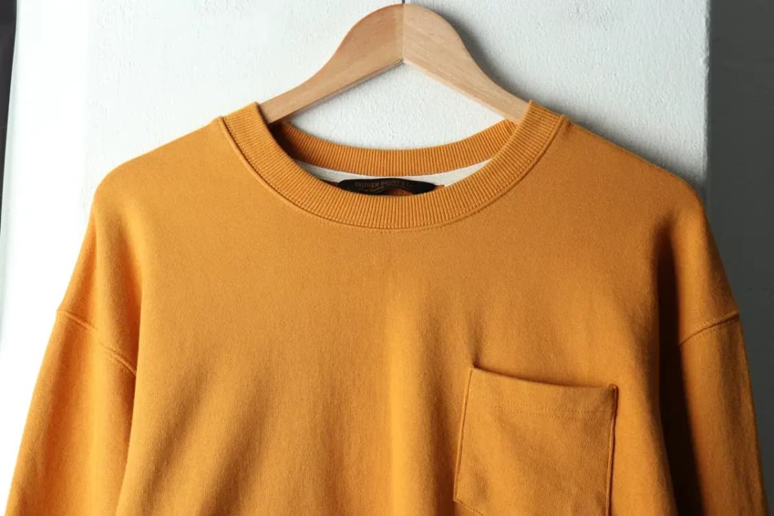 (XL-2XL) 유니폼브릿지 맨투맨 티셔츠 빅사이즈 머스타드-16322 상품이미지3