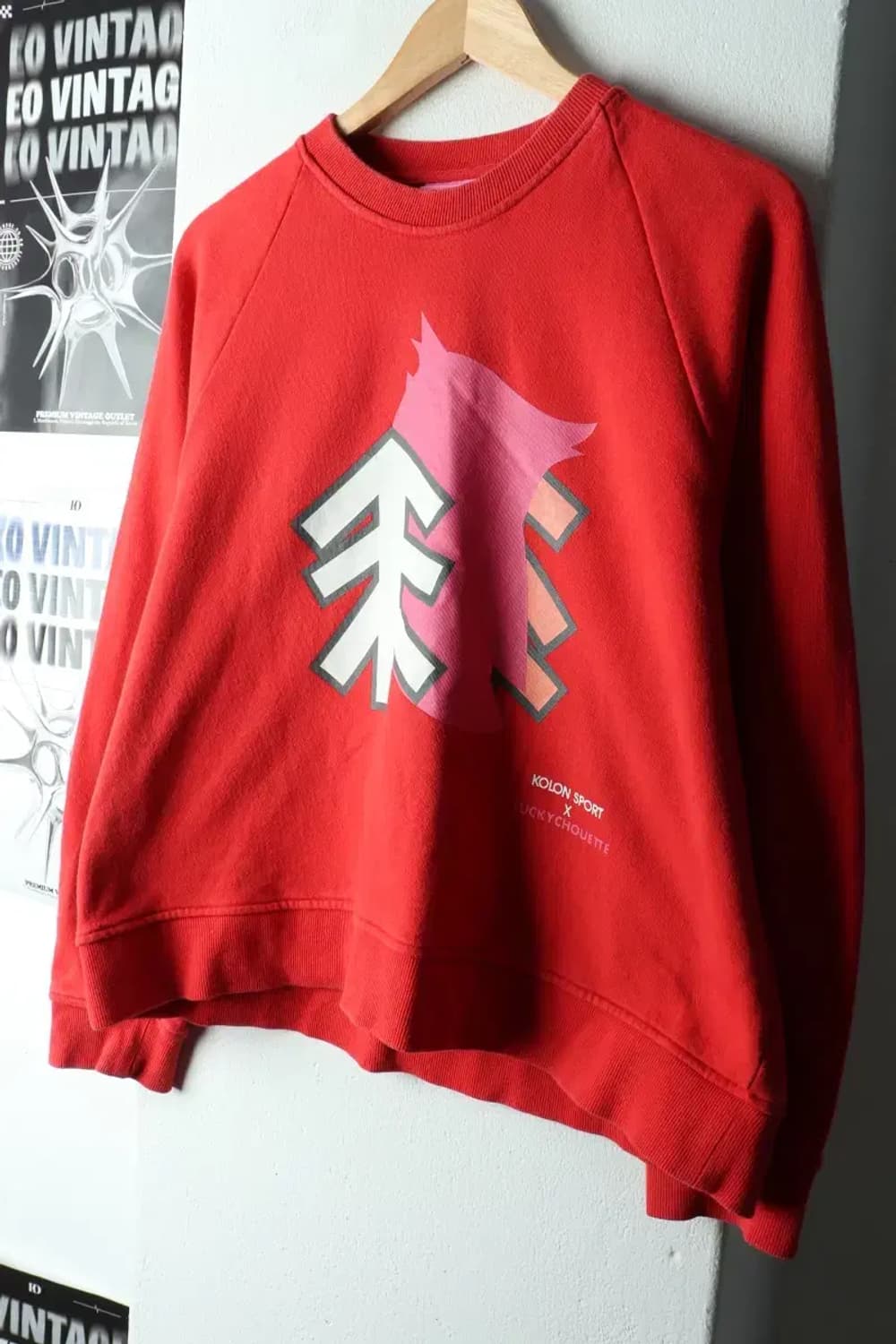 W(L) 코오롱스포츠 맨투맨 티셔츠 럭키슈에뜨 부엉이 Y2K-16323 상품이미지1