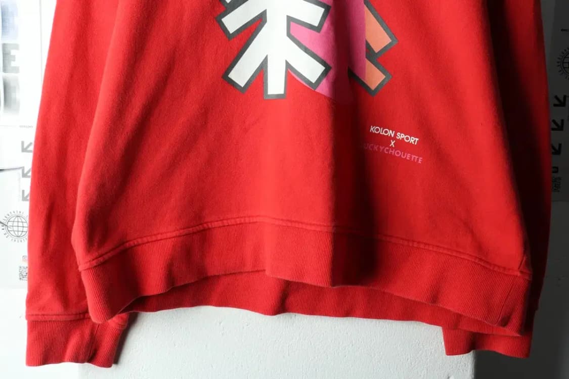 W(L) 코오롱스포츠 맨투맨 티셔츠 럭키슈에뜨 부엉이 Y2K-16323 상품이미지4