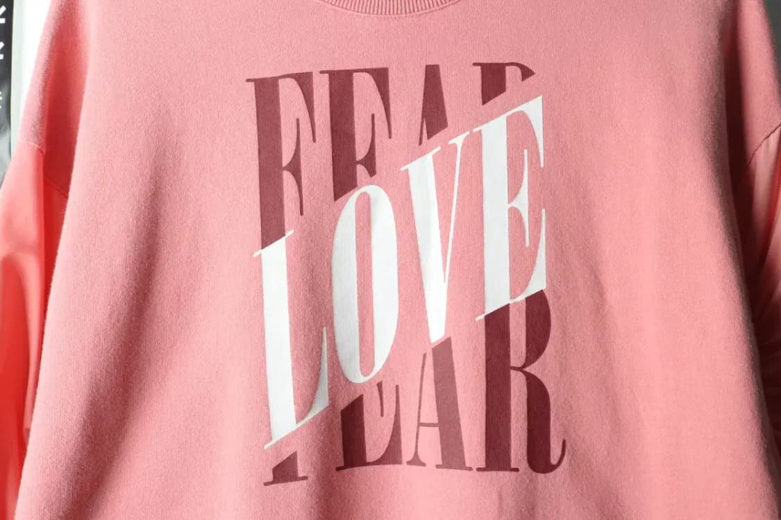 W(S-M) 브랜드빈티지 맨투맨 티셔츠 박시 핑크 배색소재-16325 상품이미지5