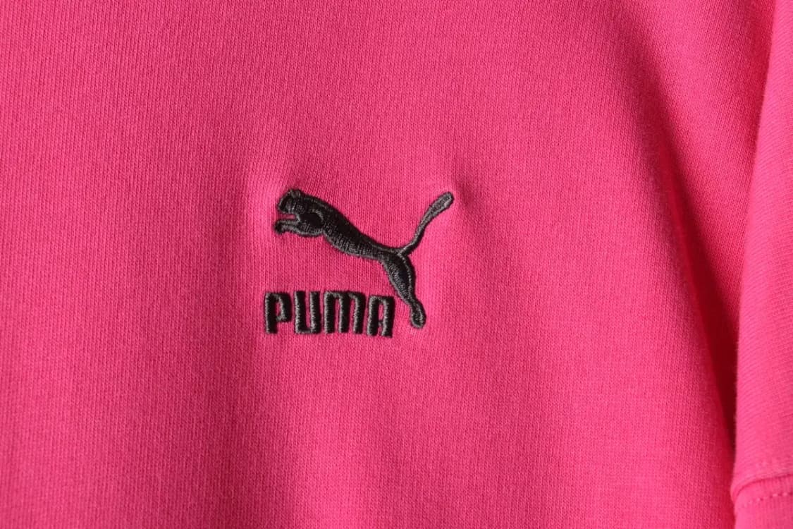 (M-L) 퓨마 맨투맨 티셔츠 핑크 올드스쿨 스트릿 보드-16326 상품이미지5