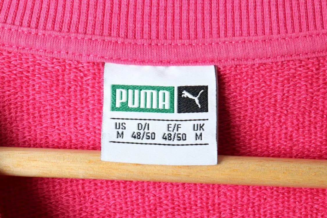 (M-L) 퓨마 맨투맨 티셔츠 핑크 올드스쿨 스트릿 보드-16326 상품이미지7