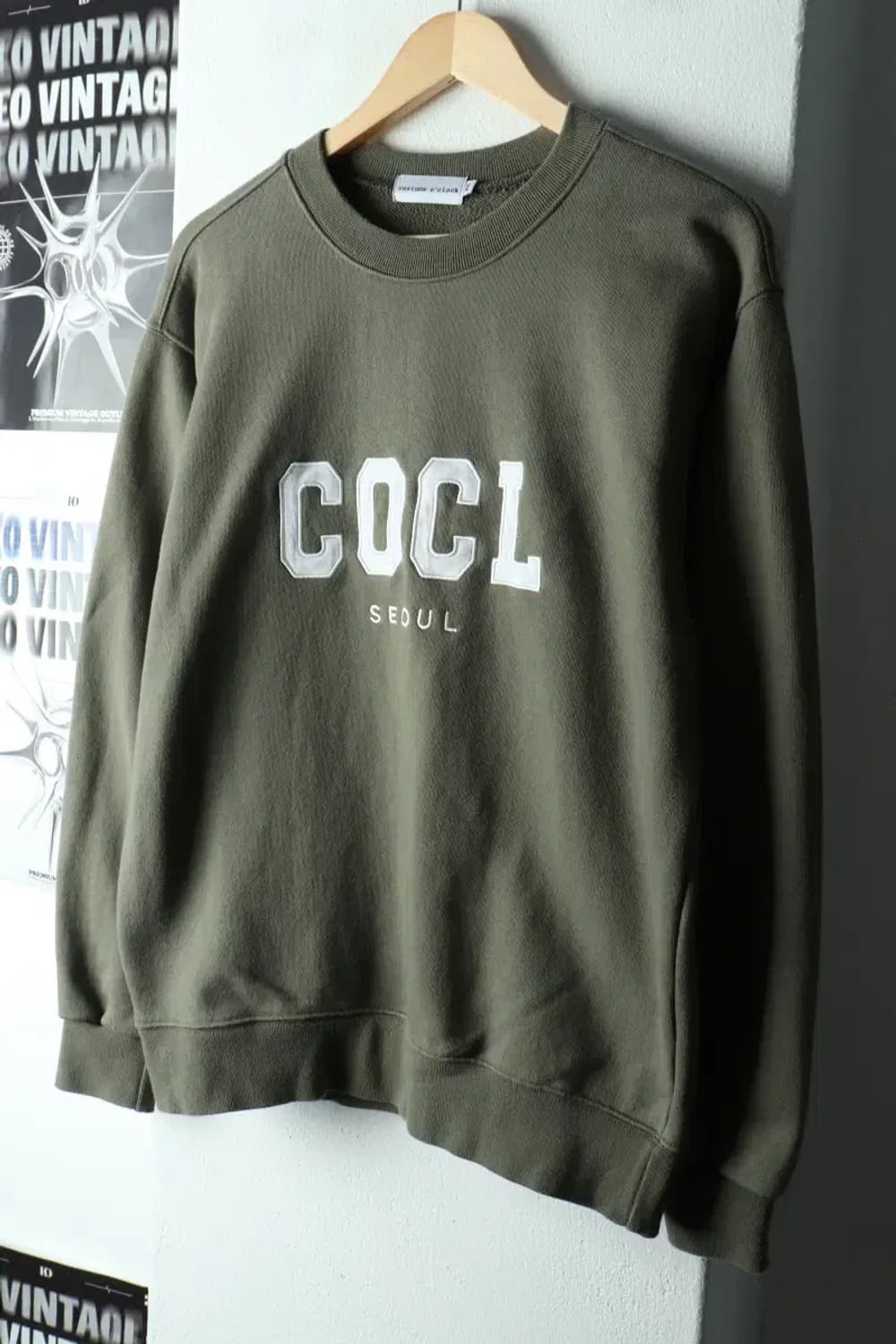 (XS-M) COSTUME O'CLOCK 커스텀어클락 맨투맨-16327 상품이미지1