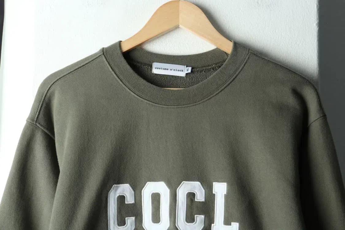 (XS-M) COSTUME O'CLOCK 커스텀어클락 맨투맨-16327 상품이미지3