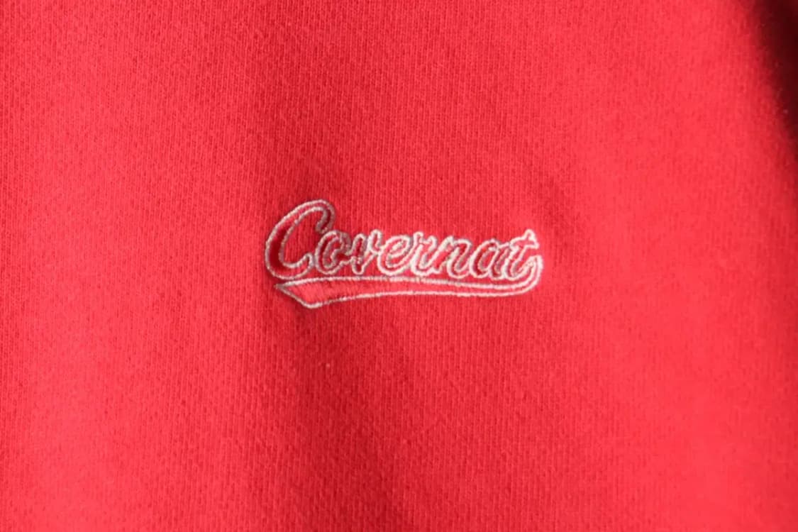 (XL-2XL) 커버낫 맨투맨 티셔츠 루즈핏 레드 올드스쿨-16329 상품이미지5