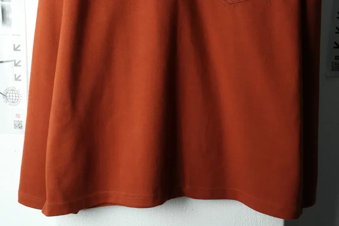 (L-XL) 비슬로우 긴팔티셔츠 포켓 무지 브라운-1632E 상품이미지4