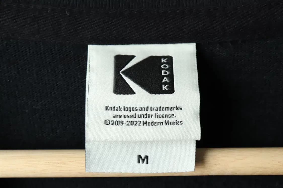 (M-XL) 코닥 긴팔티셔츠 블랙 올드스쿨-1632F 상품이미지8