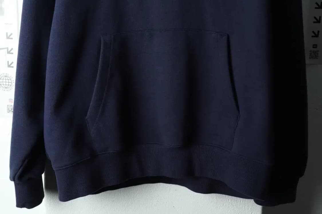 (L) 코드그라피 후드티셔츠 빅로고 네이비 올드스쿨-16332 상품이미지4