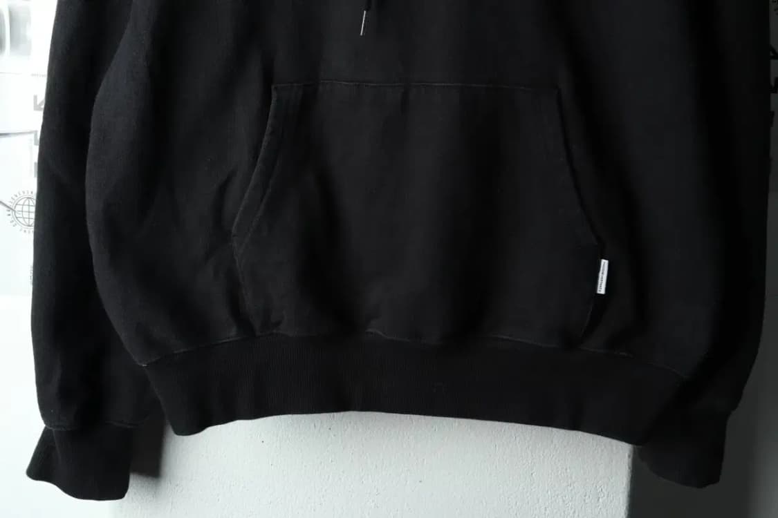 (M-XL) 디스이즈네버댓 후드티셔츠 빅로고 블랙 기모 잘익음-16333 상품이미지4